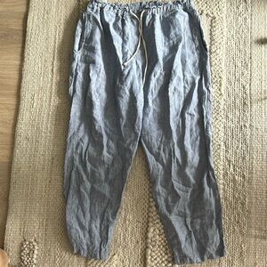 Light blue linen pants. Size large